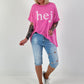 T-shirt Hey - pink