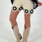 Crochet Shorts - cream-black