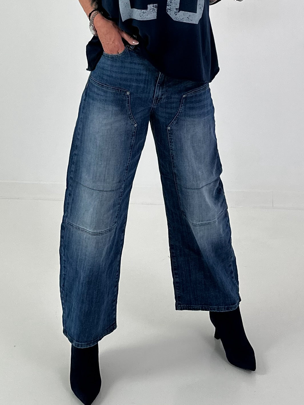 Ballon Jeans Highwaist - denim