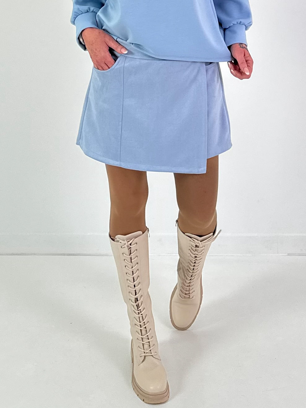 Rock Shorts Model "Finetime" - light blue