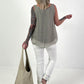 Seiden Top - taupe
