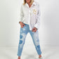 Blouse model "Signature Charm" - white