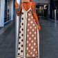 Luftiges Sommerkleid mit Print - creme - mehrfarbig