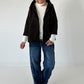 Lightweight hooded jacket - mocha