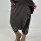 Haremhose mit aufgesetzter Tasche - anthrazit
