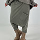 Haremhose mit aufgesetzter Tasche - khaki