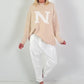 Pullover Modell "N-Edition" - beige ( lieferbar ab ca. 12.12.25)