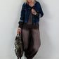 Lässiges Sweatshirt im Used-Look - mokka