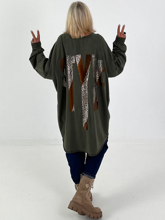 Oversized Shirt STYLE - oliv