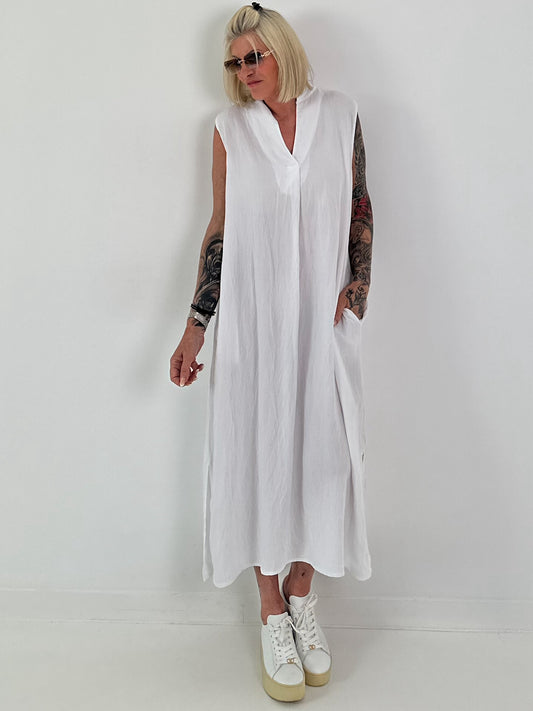 Luftiges Kleid - weiss