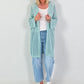 Häkeljacke mit Lurex - watergeen