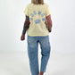 Feinstrick Shirt Dog Mom - gelb