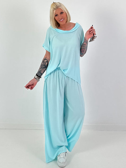 Leichter Zweiteiler - türkis