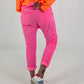 Baggy trousers OK - neon pink
