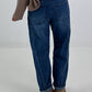 Jeans mit großen Taschen - denim