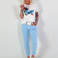 T-Shirt Dog - white