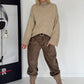 Knusse trui - beige