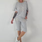 Cut-Out T-Shirt - beige