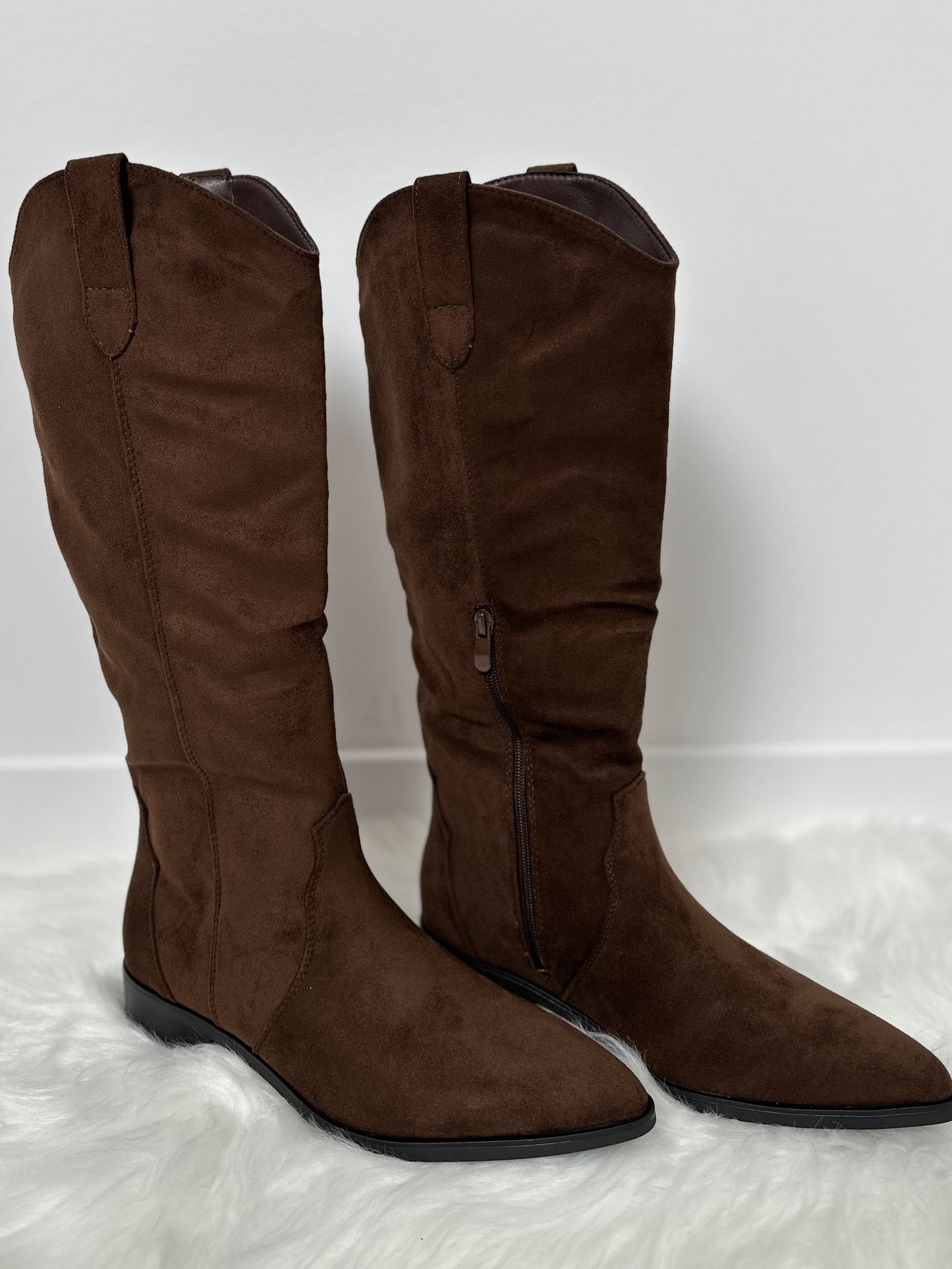 Boots model "Noble Line" - chocolate