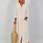 Linen dress - beige