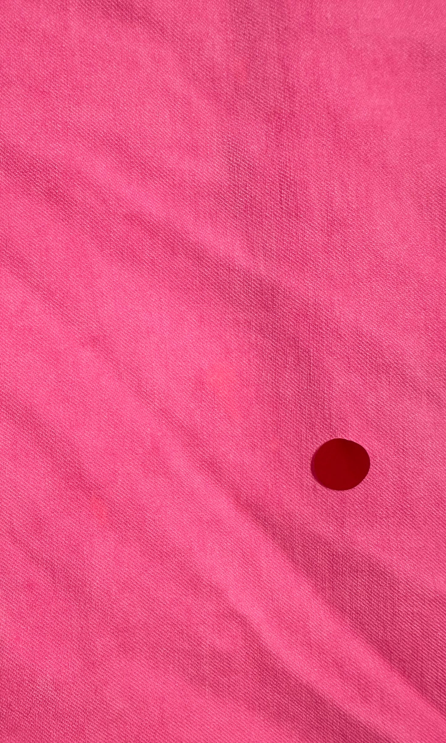 2. Wahl Hose mit Häkelblumen - neonpink