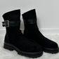 Bootie model "Buckle" - black