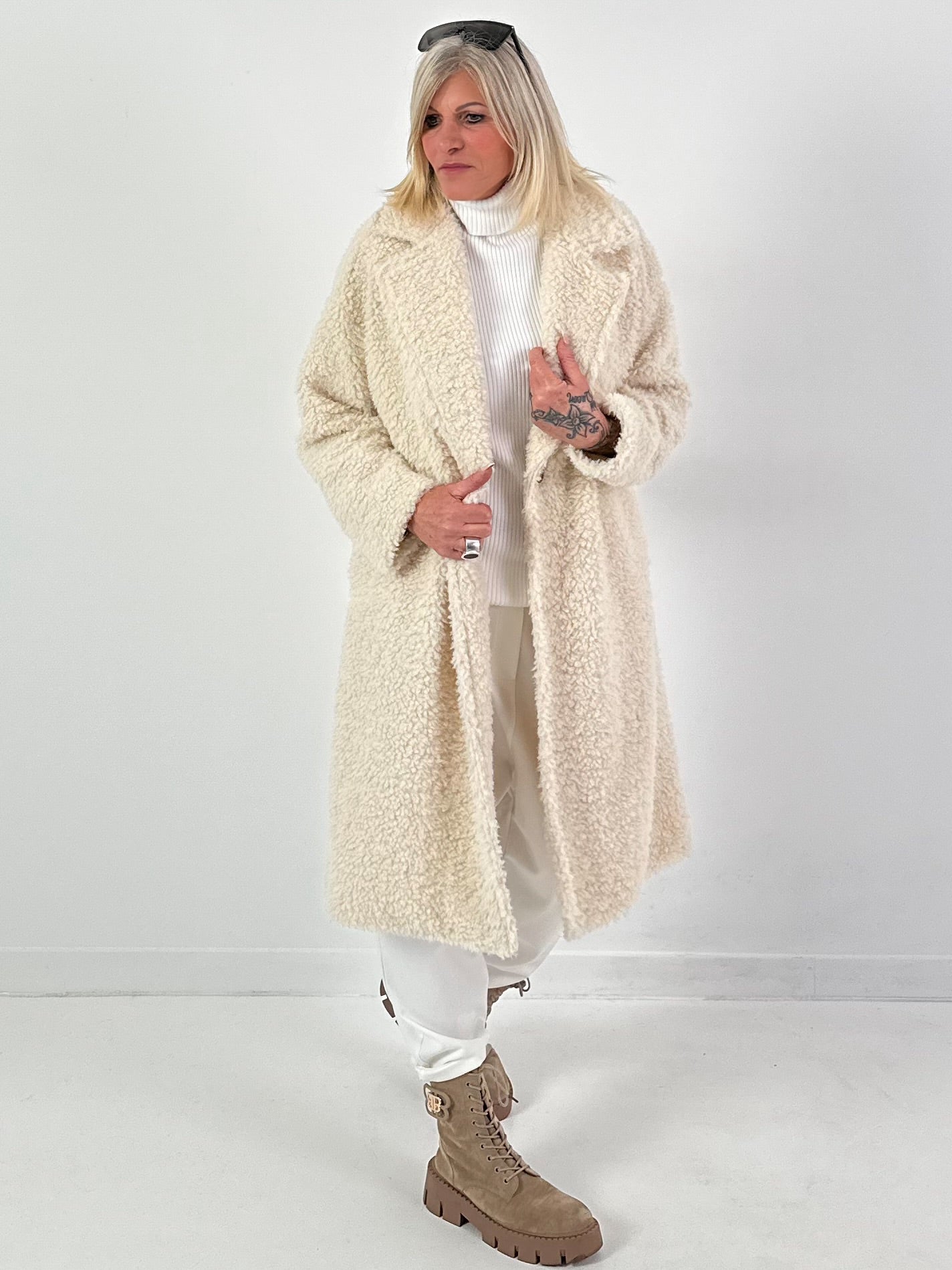 Teddyjas model “Cozy Classics” - ecru