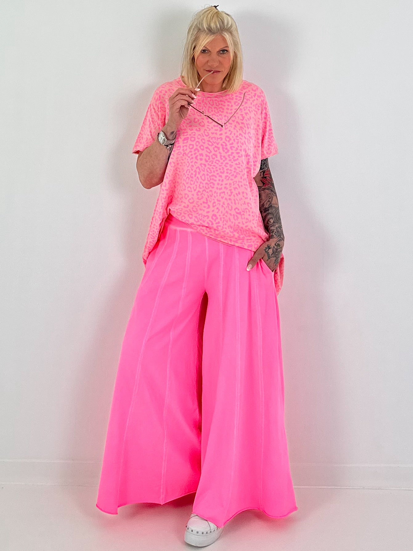 T-Shirt Leo - pink-rose