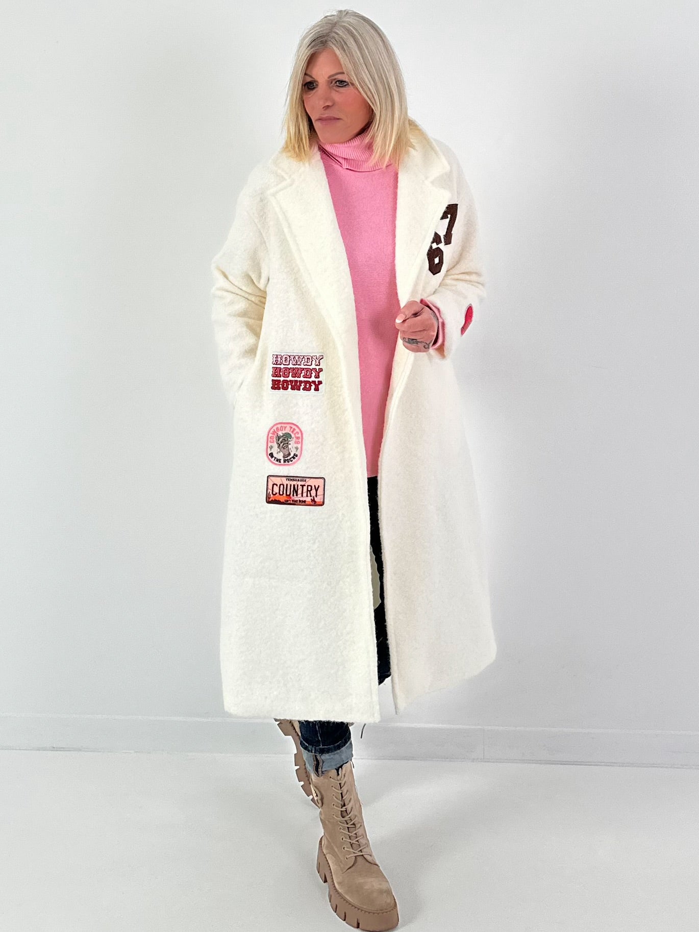 Jas model "Howdy Heart" - ecru