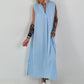 Luftiges Kleid - hellblau