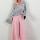Cropped Sweater - grey