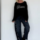 Pullover Blessed - schwarz