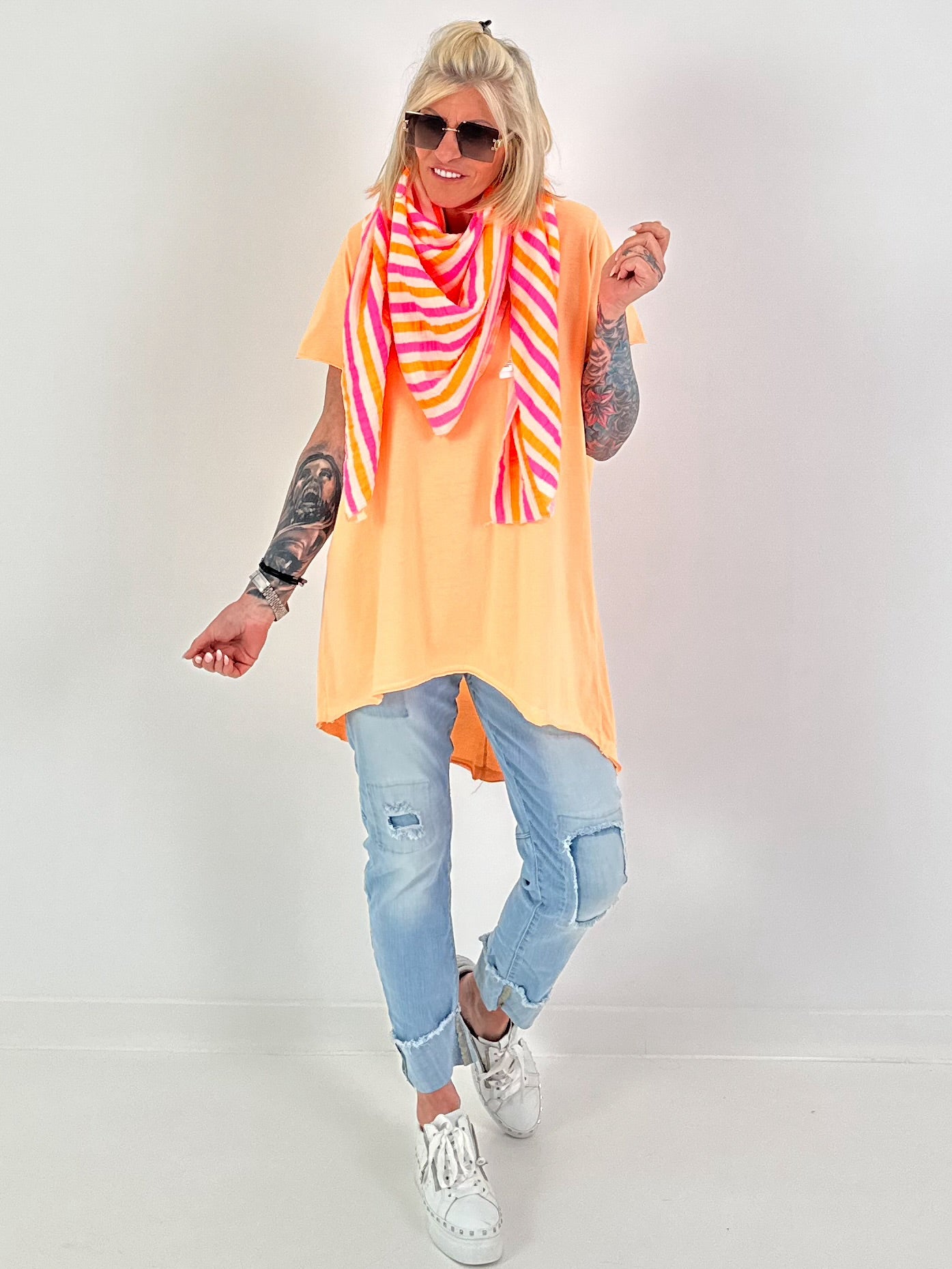 Long Shirts Basic - 5 Farben