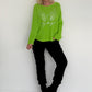 Weicher Pullover My Angel - grün