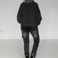 Sweater Peace & Love - anthracite