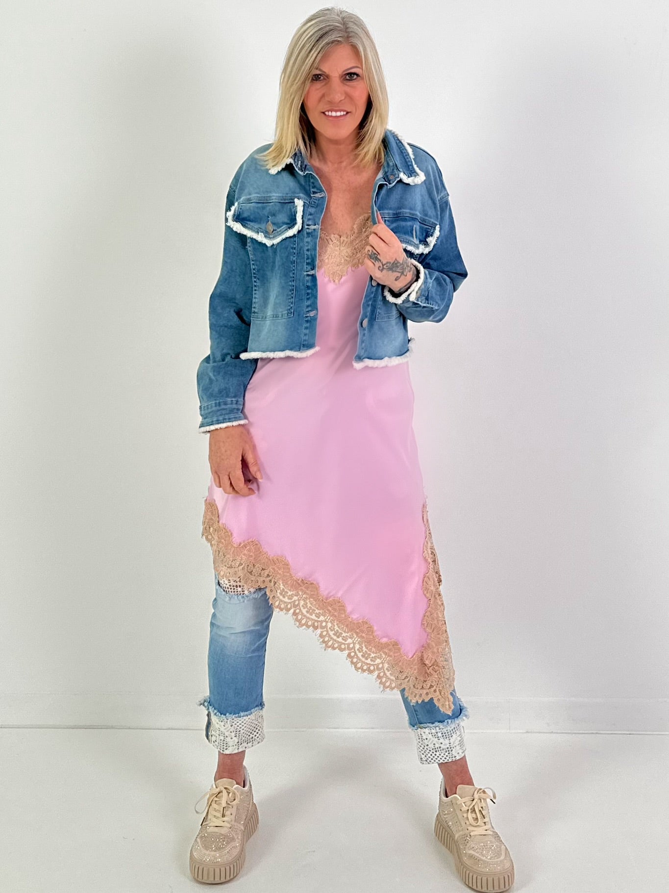 Denim jacket, model "Urban Wildcut" - denim