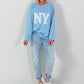 Sweater NY - hellblau