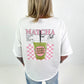 Sweatshirt Matcha - white