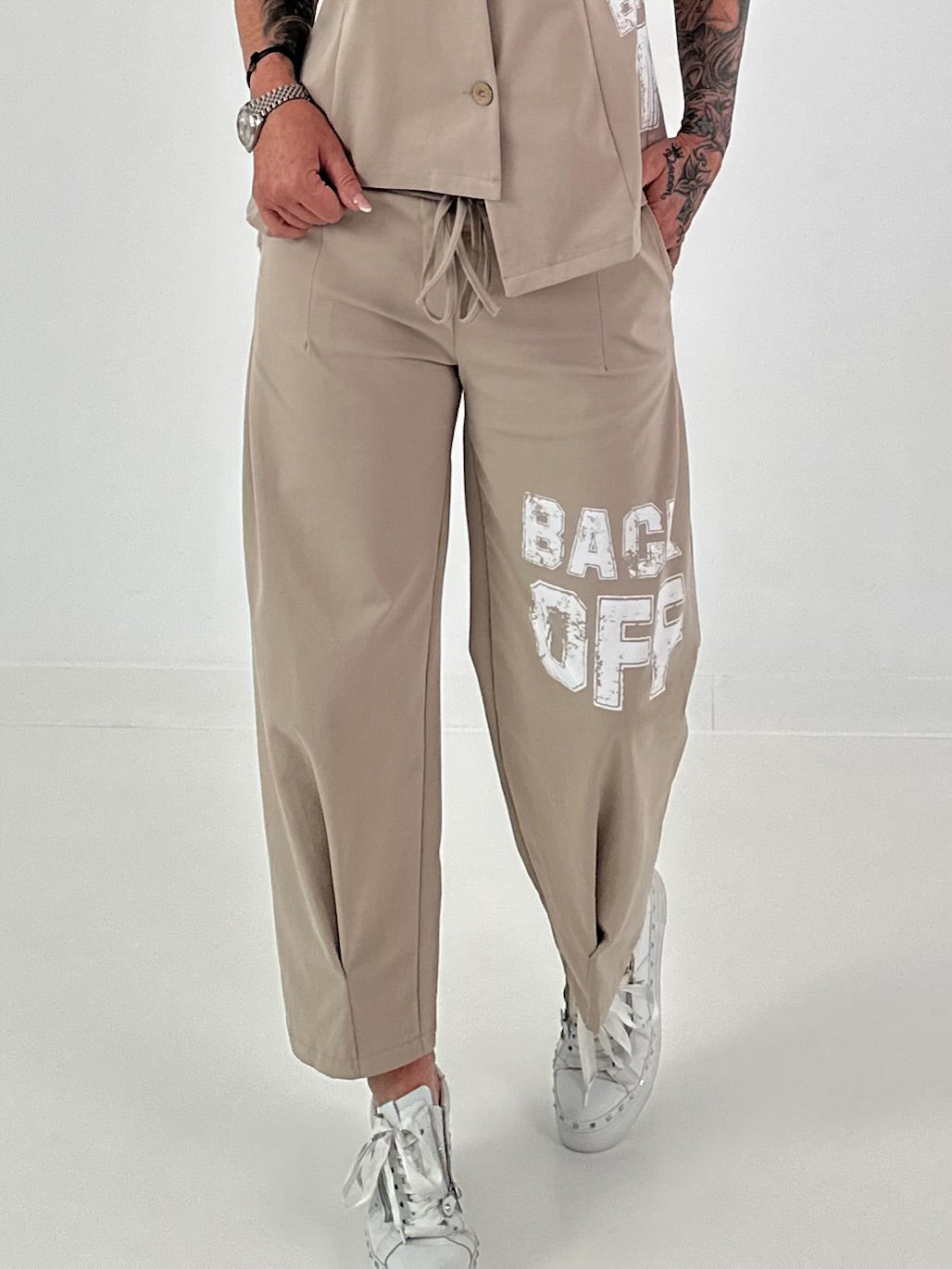 Hose BACK OFF - beige
