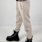 Baggy trousers model "Love Duo" - beige
