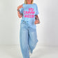 T-Shirt Drama Queen - light blue