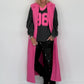 Sweater 96 - anthrazit-neonpink