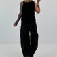Rib Tank Top - Black