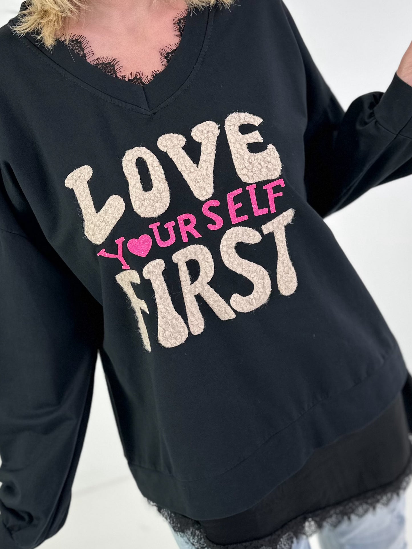 Trui voor jezelf - zwart