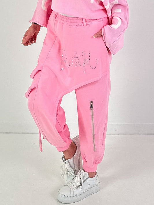 Baggy Hose Modell "Beautiful Glow" - rosa
