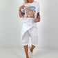 T-Shirt Don´t Care - weiss