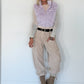Bodywarmer in zachte imitatiebont-look - lila