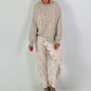 Sweater Good vibes only - beige