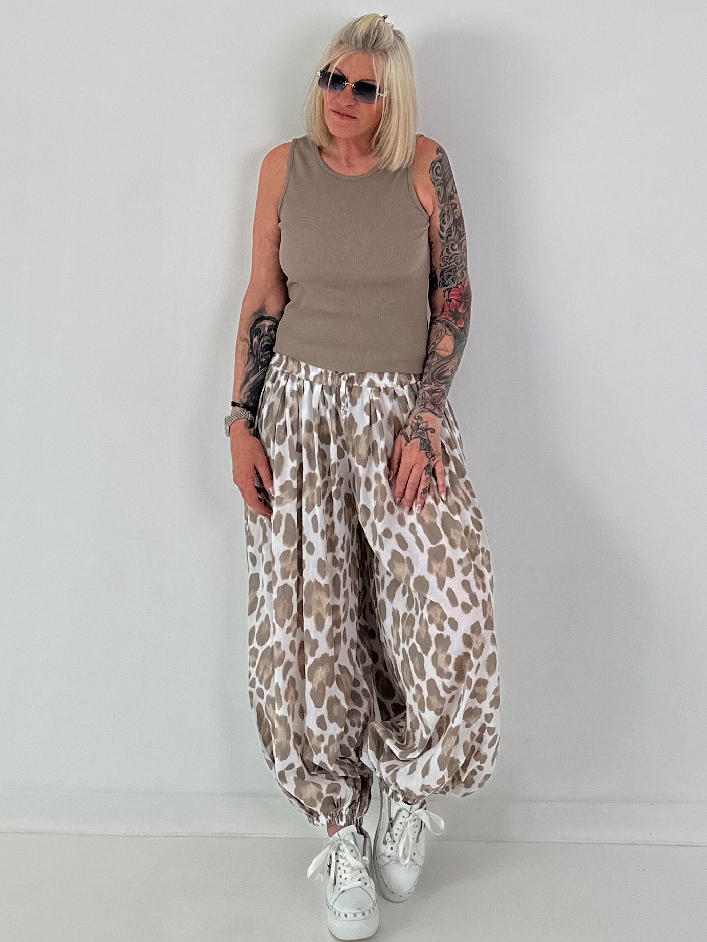 Ripp Tank Top  - taupe