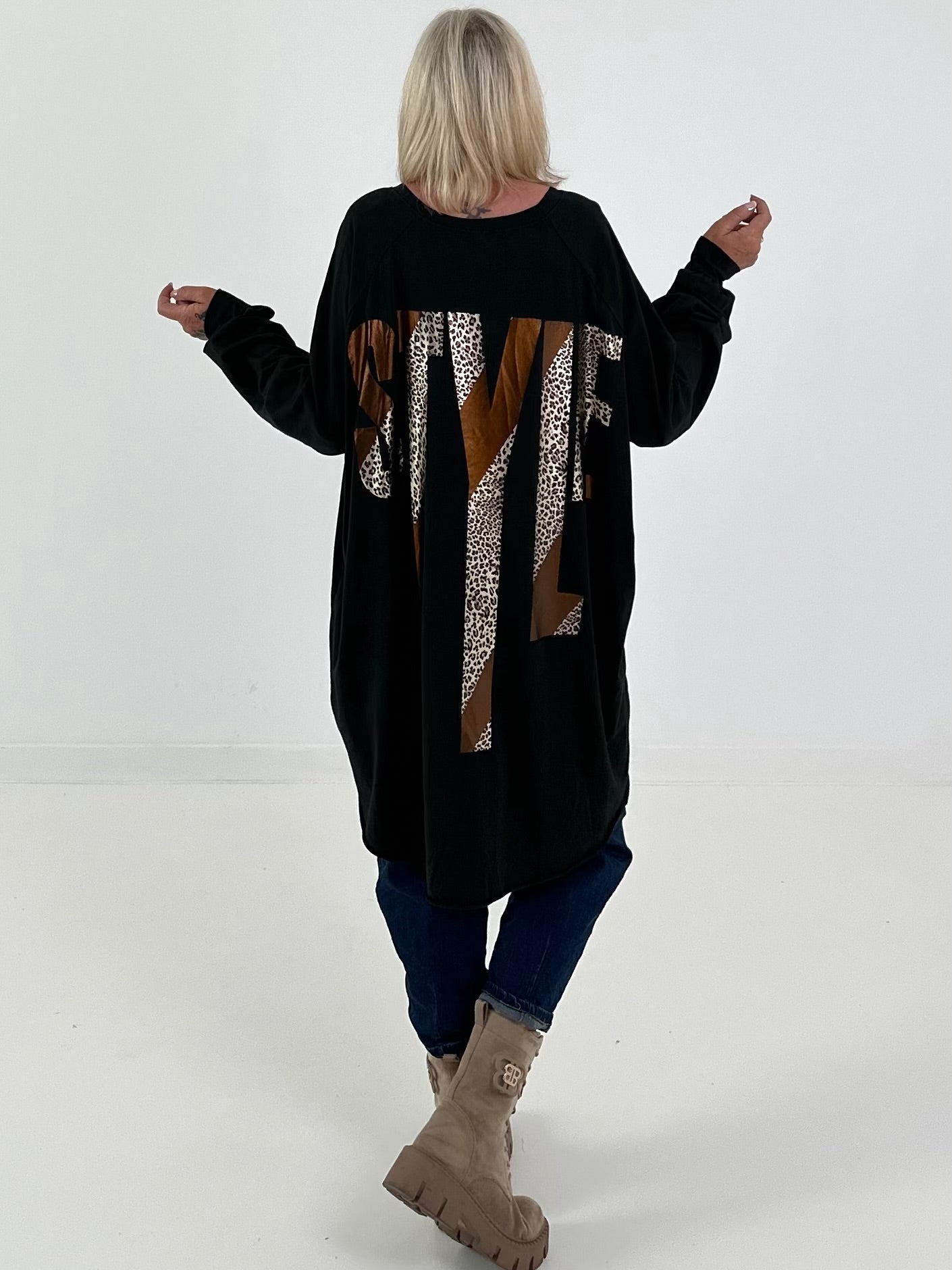 Oversized Shirt STYLE - Black